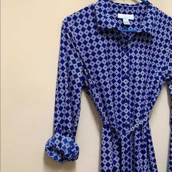 Maternity & Postpartum/Nursing-Friendly Shirtdress - Picture 3 of 6